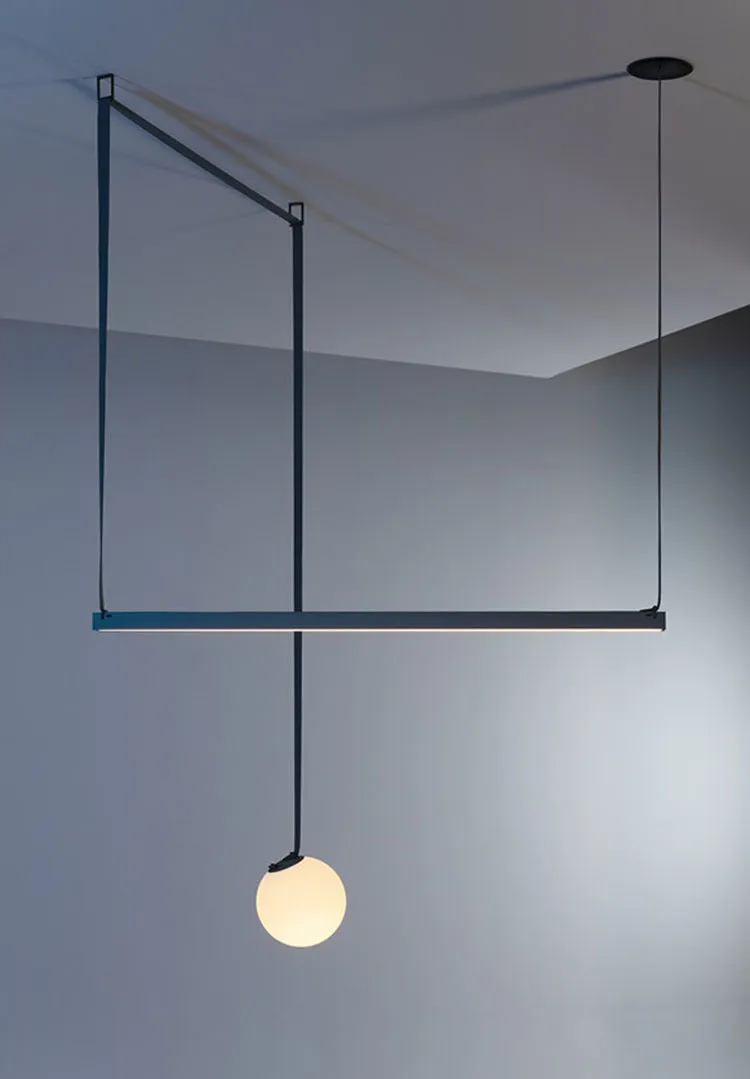 Glass Sphere Pendant Light