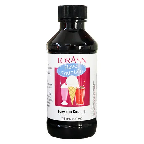 Hawaiian Coconut Flavor - 4 oz. - 32 oz. - Ice Cream and Beverage Flavors - LorAnn Oils - Canadian Distribution