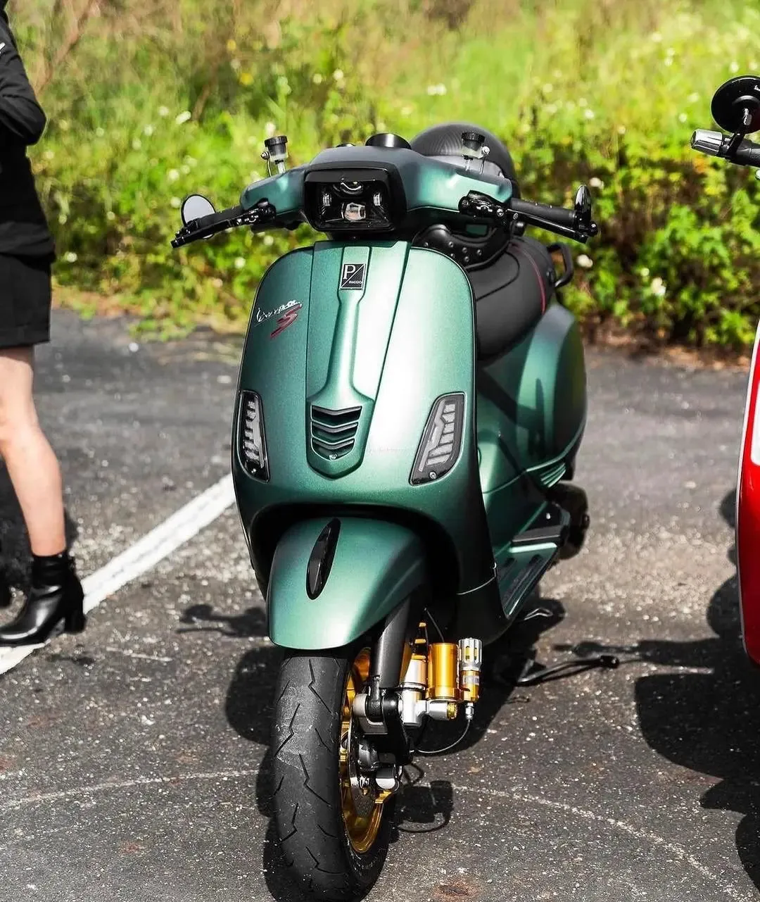 Headlight Unit ZELIONI LED trapezoidal | Vespa S 50-150cc