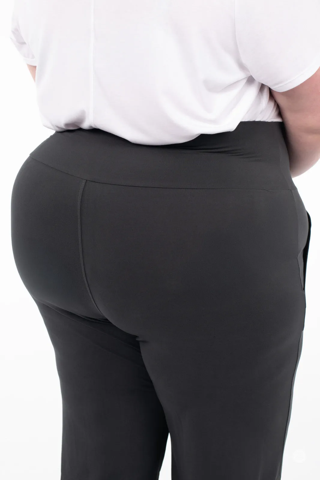 High-Waist Wide Leg Crops