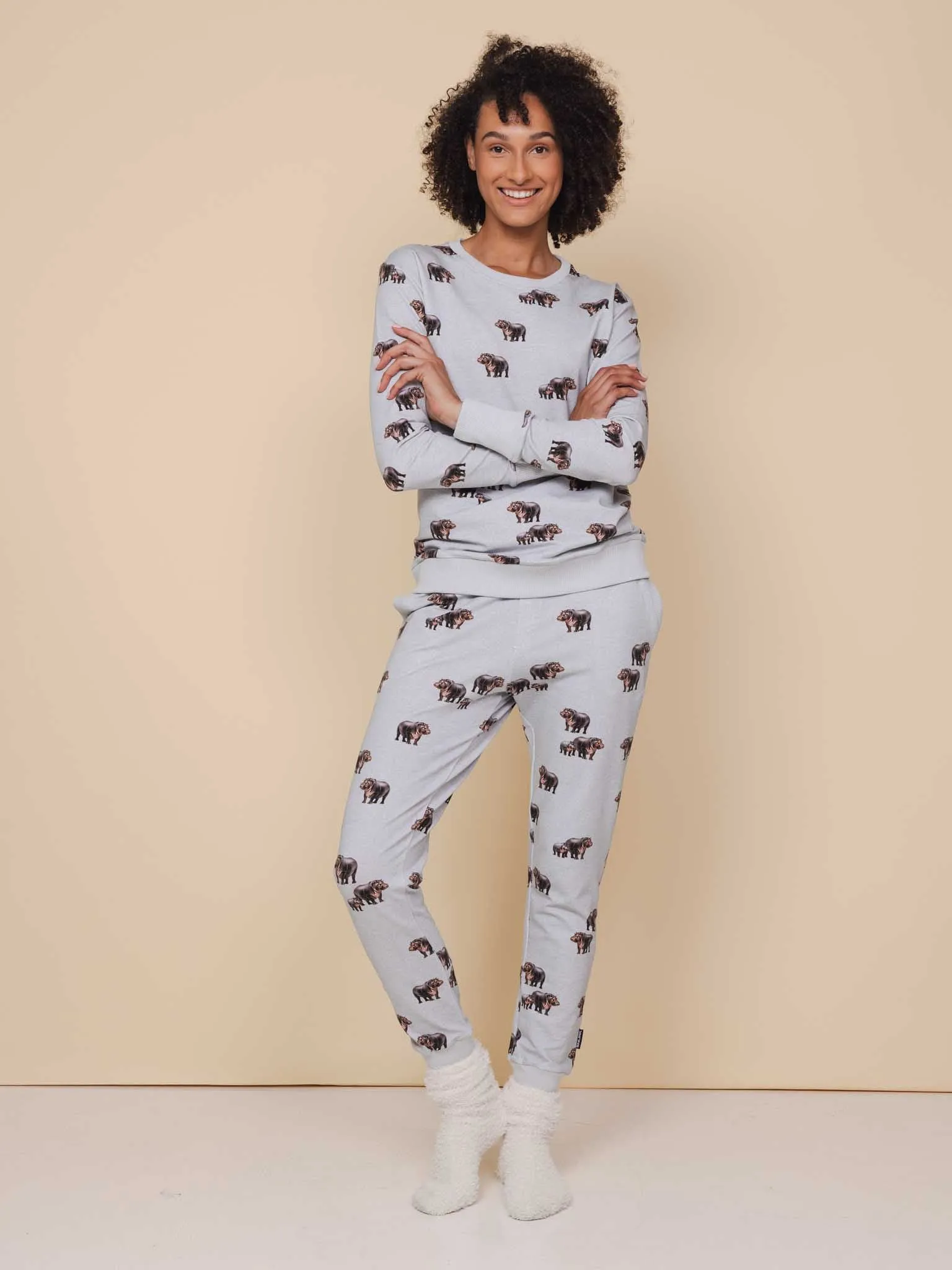 Hippos Sweater Dames