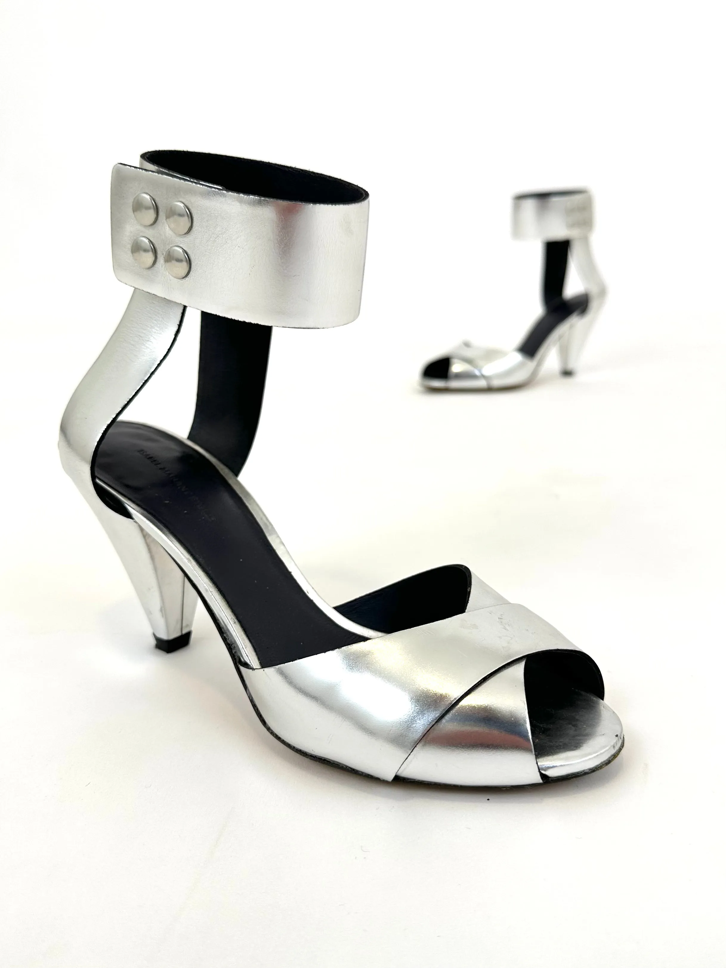 Isabel Marant Ètoile Meegan Metallic Heels