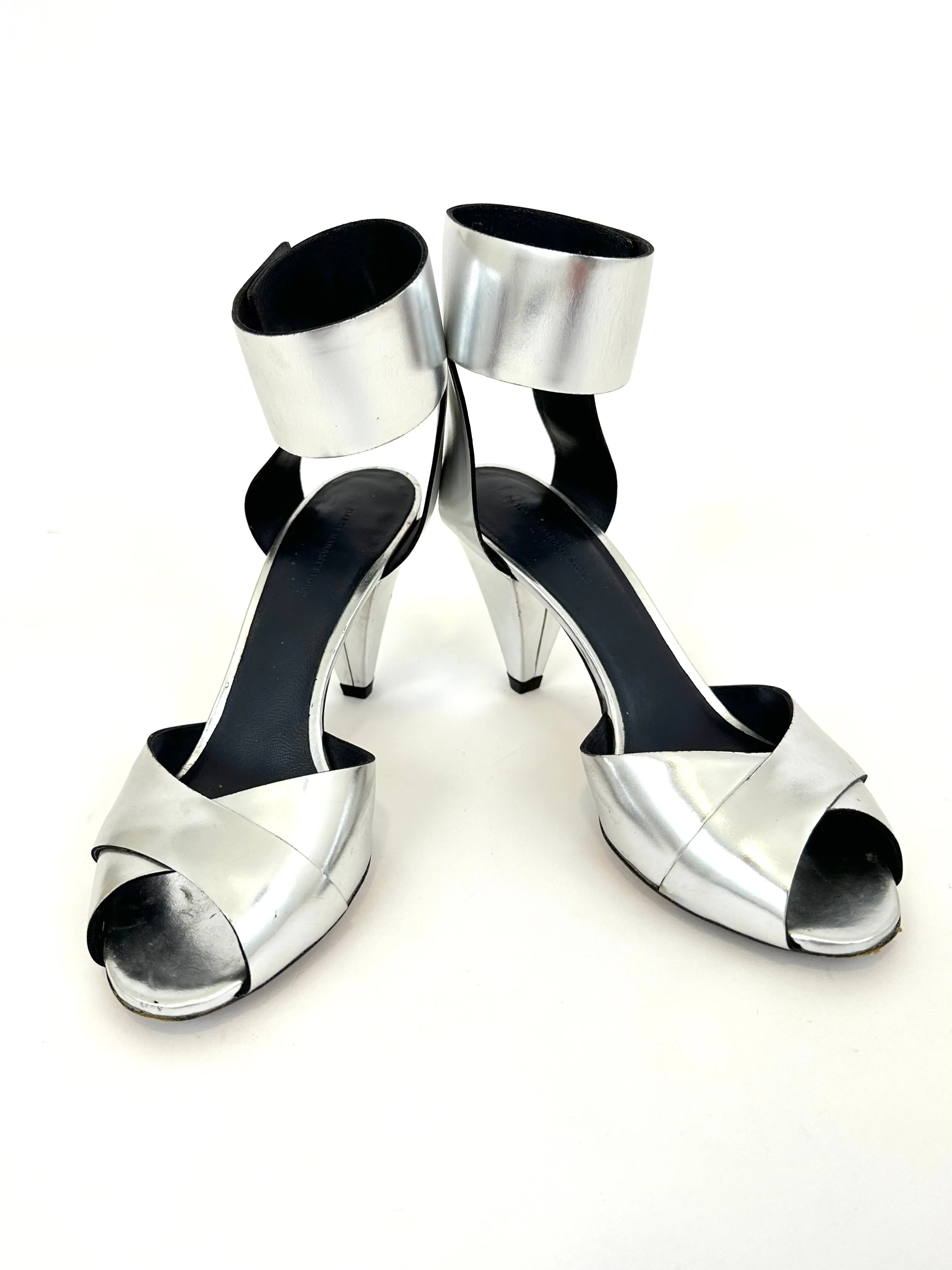 Isabel Marant Ètoile Meegan Metallic Heels