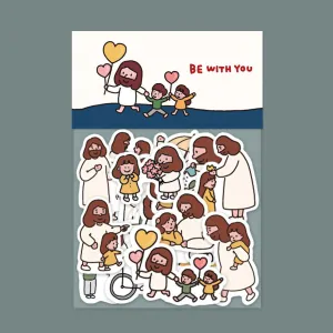Jesus Be with You | Journaling Sticker Pack