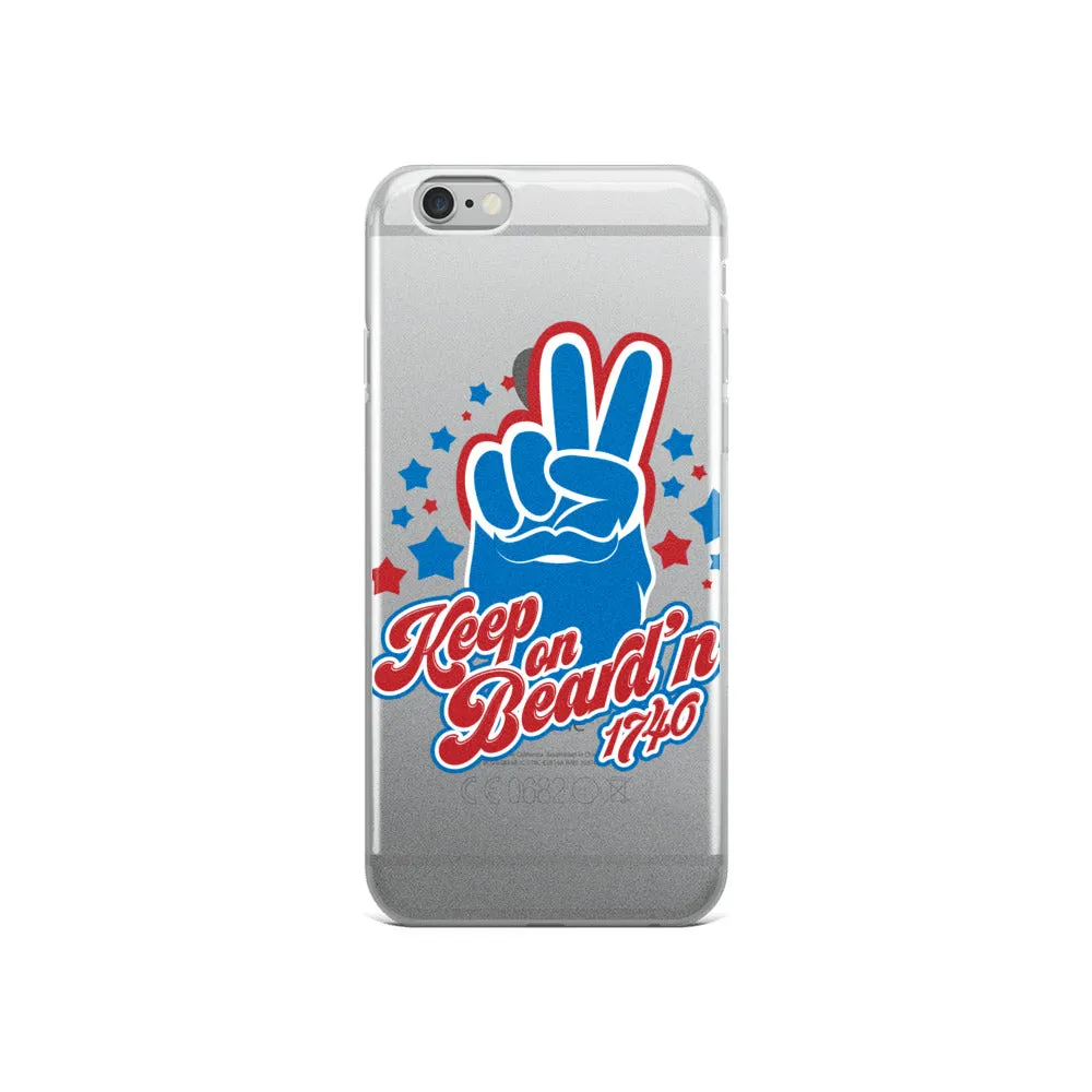 Keep on Beard'n iPhone Case