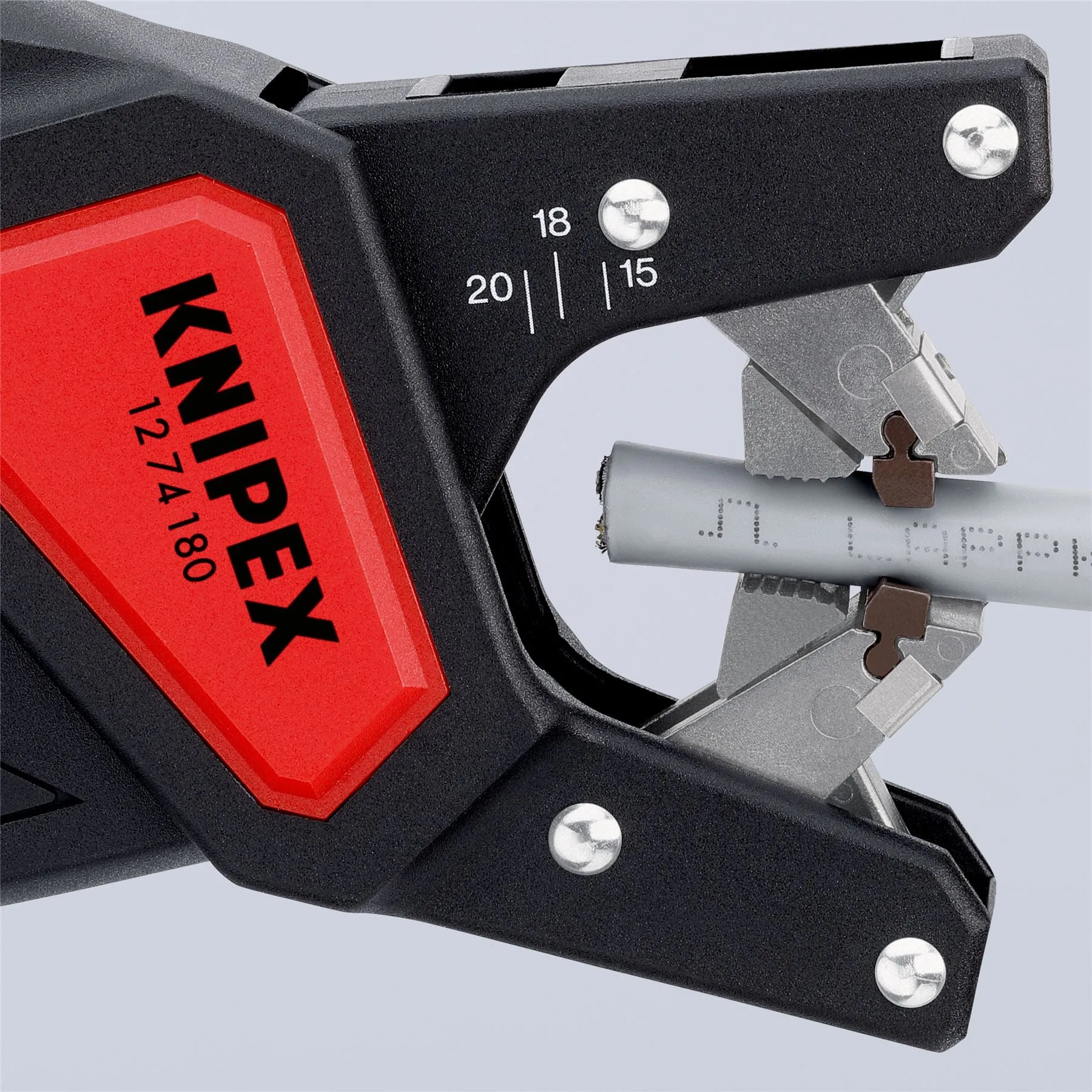 KNIPEX Automatic Stripping Pliers 180mm Wire Strippers 12 74 180 SB