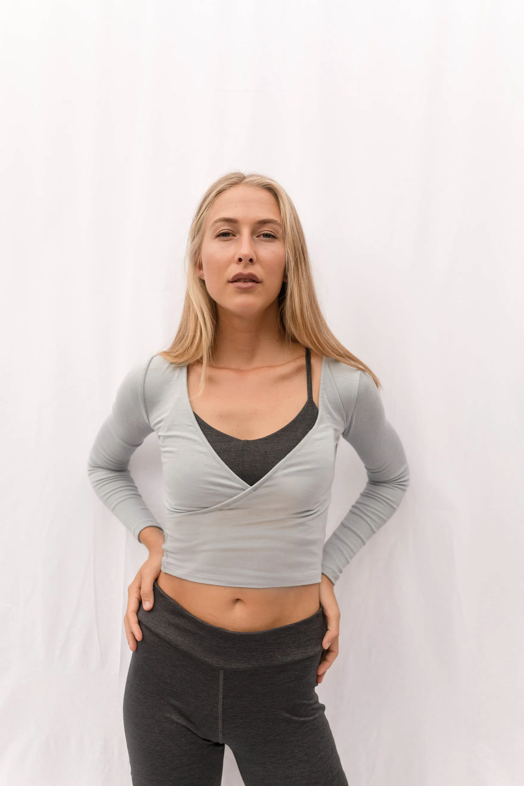 LAGOM Long Sleeved Top in Mist
