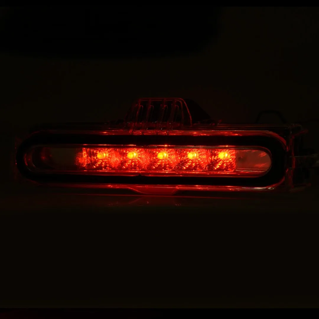 LED 3rd Brake Light Chrome Housing Clear Len