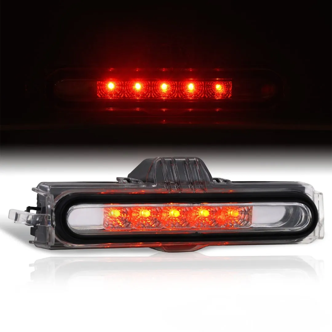 LED 3rd Brake Light Chrome Housing Clear Len