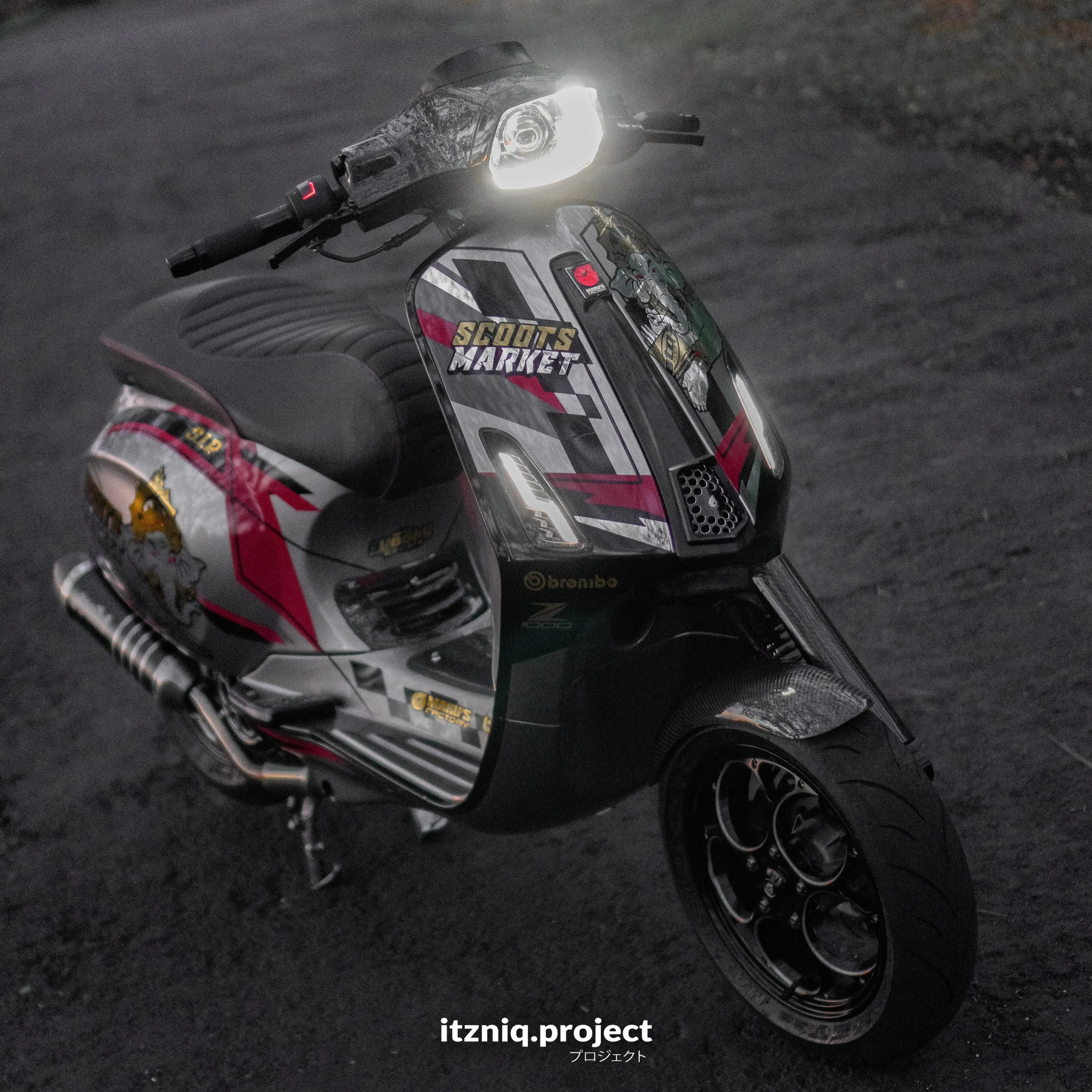 LED Headlight Projector | Vespa Sprint 50-150cc