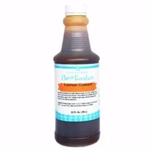 Lemon Custard Flavor Fountain - 4 oz. - 32 oz. - Ice Cream and Beverage Flavors - LorAnn Oils - Canadian Distribution