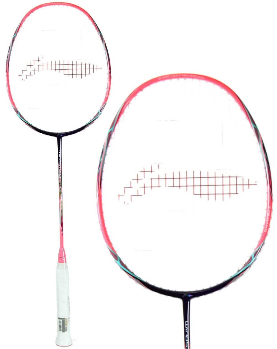 Li-Ning Windstorm 500 Badminton Racket - Pink / Purple