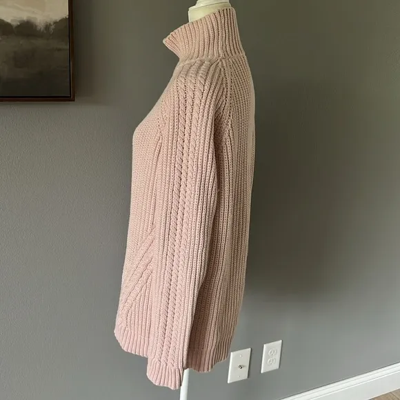 Lululemon Bring The Cozy Turtleneck Sweater in Misty Pink