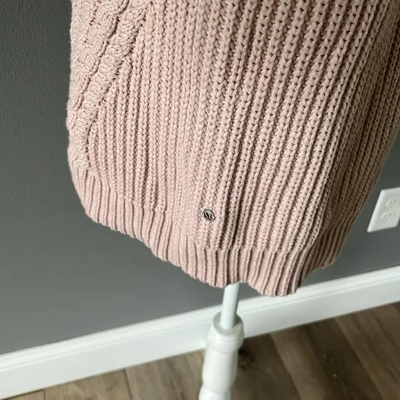 Lululemon Bring The Cozy Turtleneck Sweater in Misty Pink