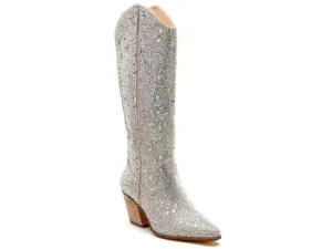 Matisse: Nashville Clear Rhinestone Boot