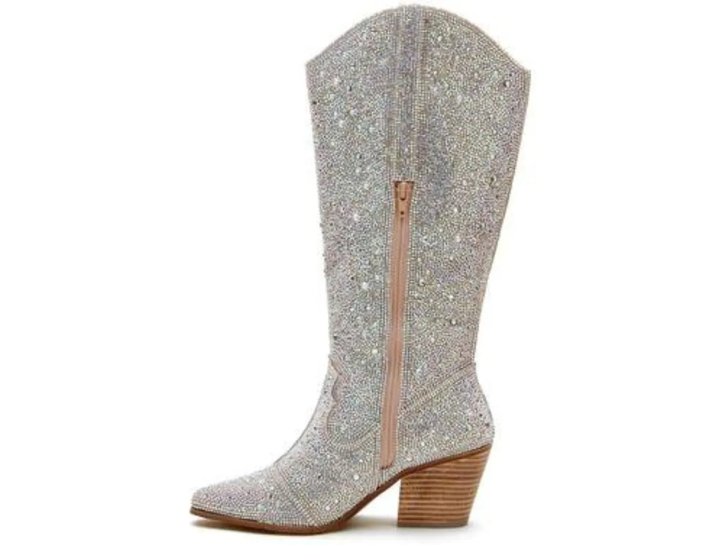 Matisse: Nashville Clear Rhinestone Boot