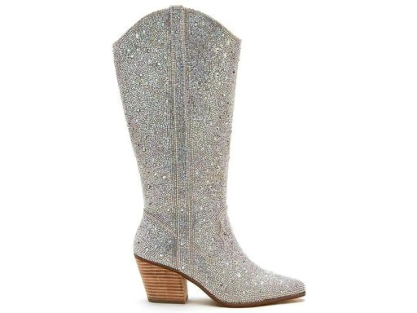 Matisse: Nashville Clear Rhinestone Boot