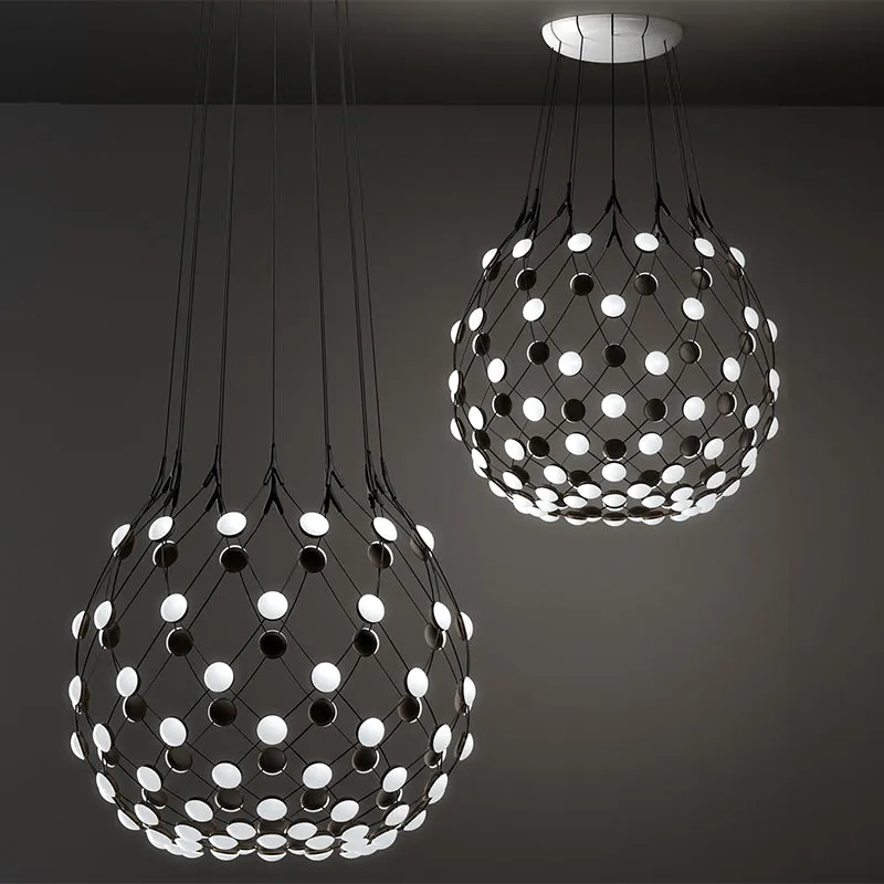 Mesh LED Suspension & LED Ceiling Flush Mount