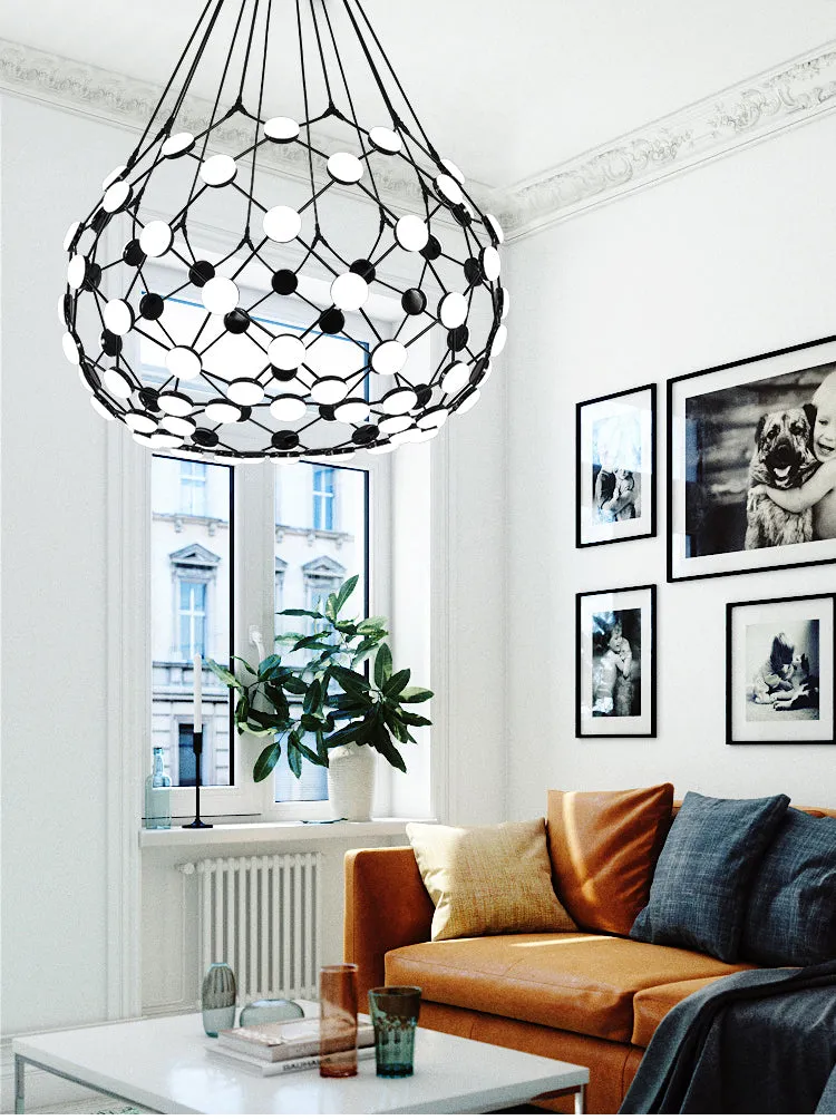 Mesh LED Suspension & LED Ceiling Flush Mount