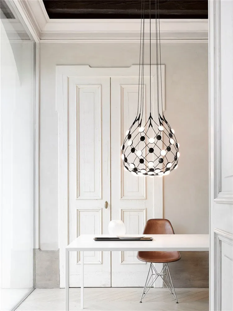 Mesh LED Suspension & LED Ceiling Flush Mount