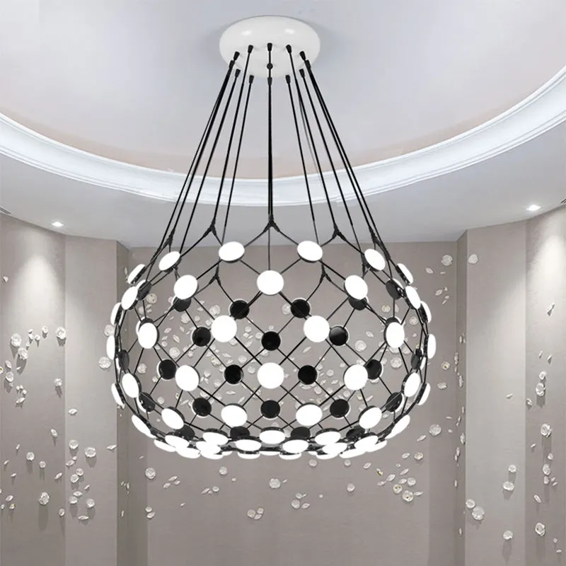 Mesh LED Suspension & LED Ceiling Flush Mount