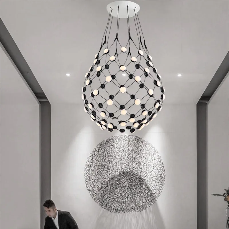 Mesh LED Suspension & LED Ceiling Flush Mount