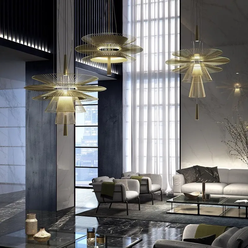 Metal Suspension Pendant Light