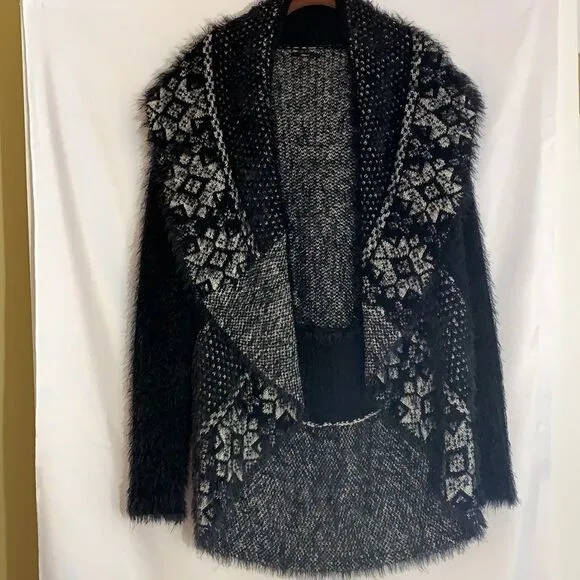 Milano open front cardigan Sz S/M but fits me L/XL