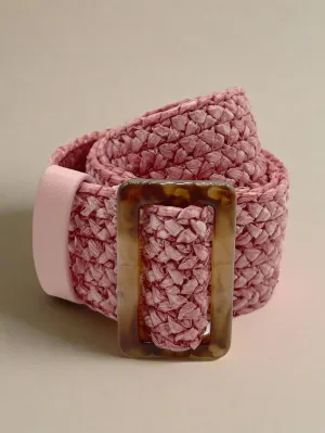 Mimi Woven Belt Pink