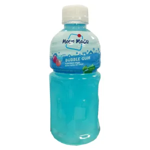 Mogu Mogu Bubble Gum Drink Nata De Coco 320ml ~ 磨谷磨谷口香糖味椰果饮料 320ml