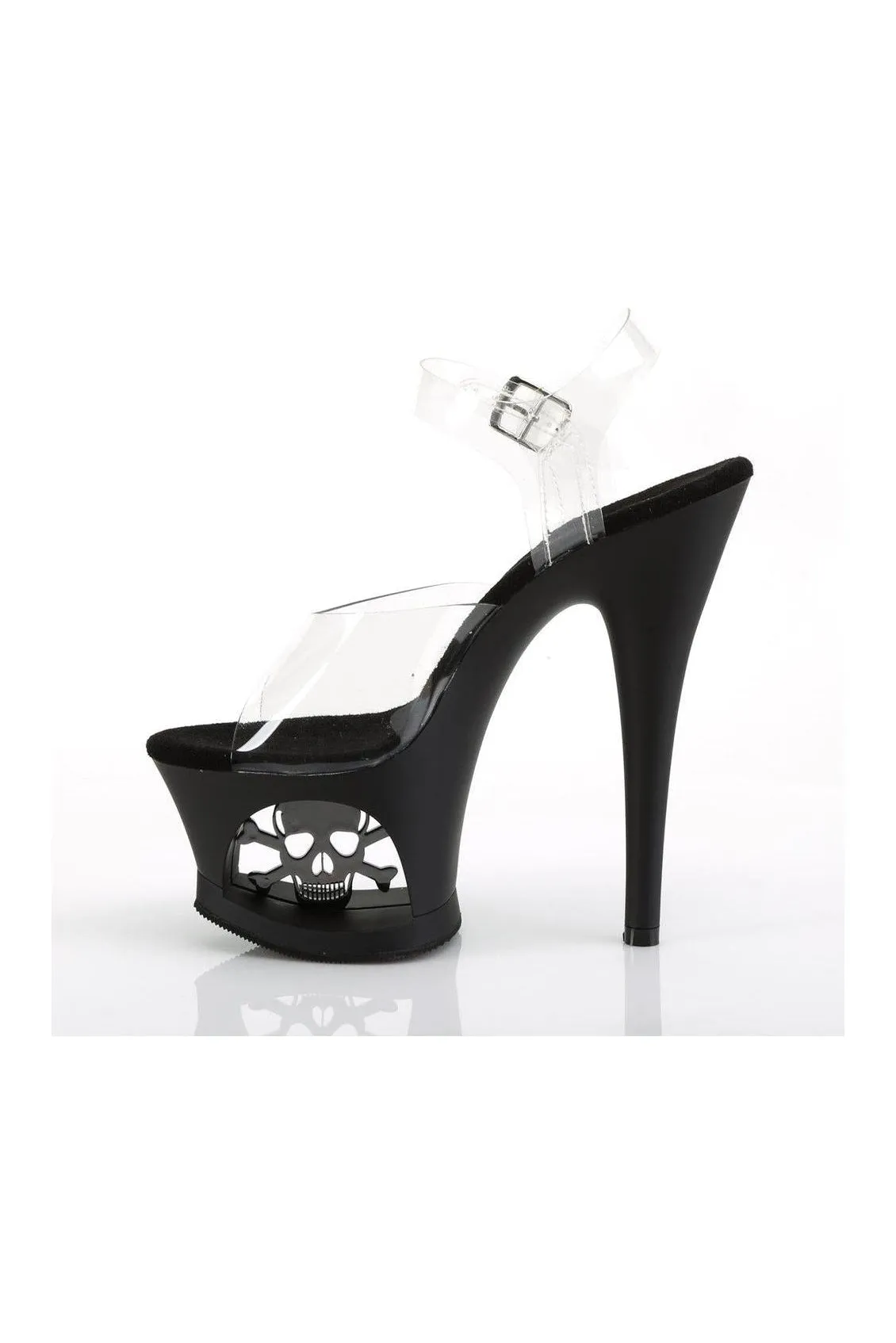 MOON-708SK Clear Vinyl Sandal