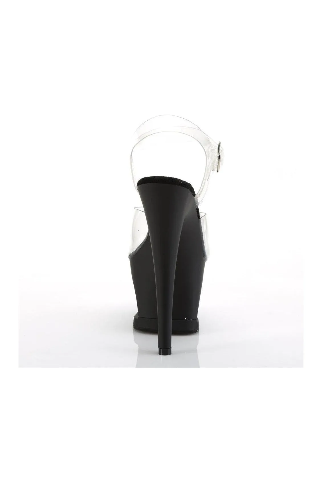 MOON-708SK Clear Vinyl Sandal