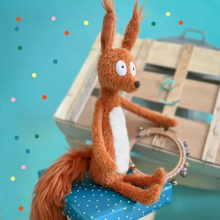 Moulin Roty L'ecole des loisirs Squirrel Soft Toy