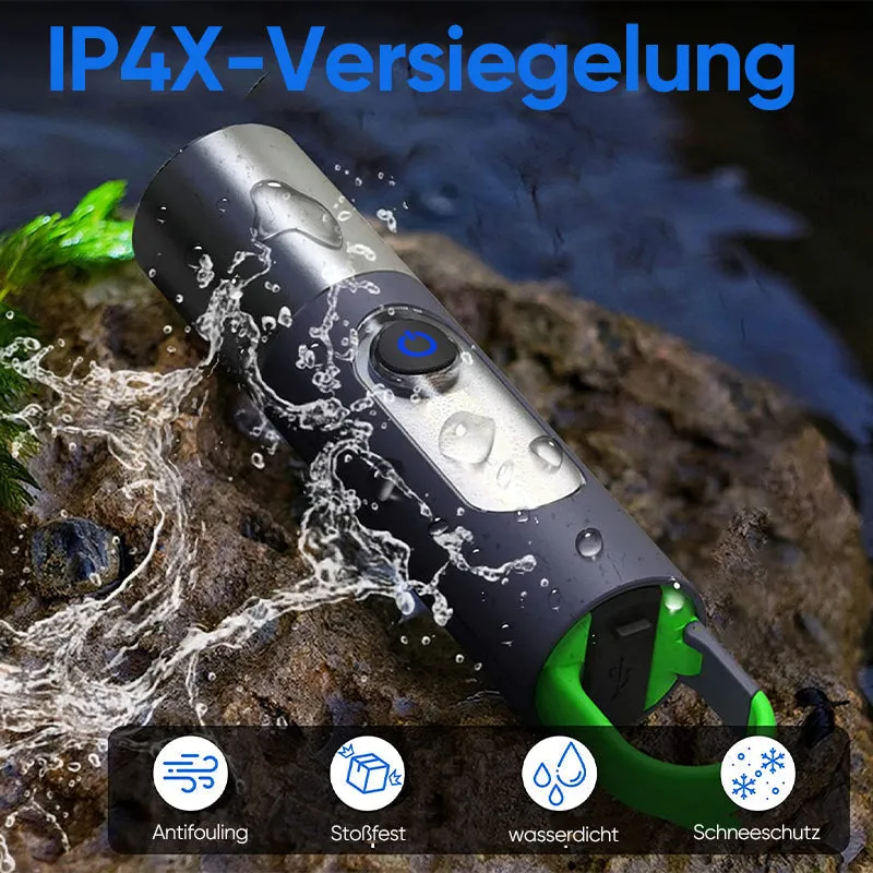 Multifunktionale wiederaufladbare LED-Taschenlampe