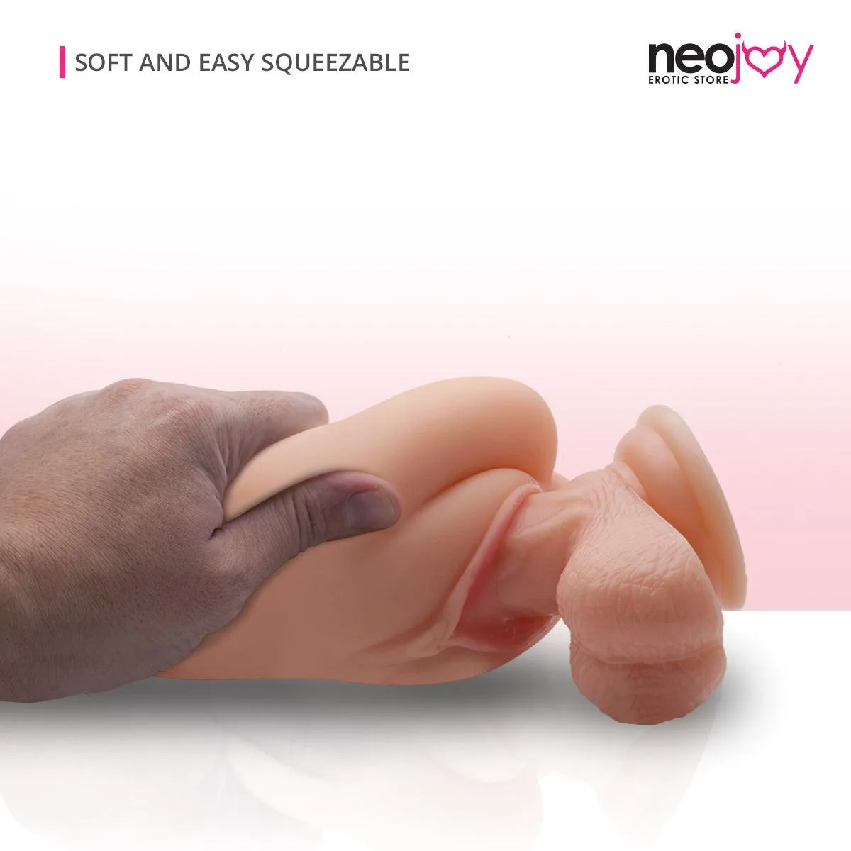 Neojoy Male Stroker Realistic Vagina - Flesh - 6.3inch -16cm