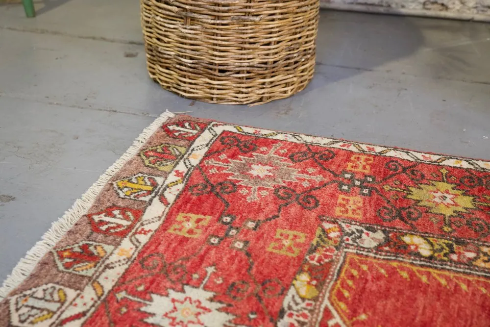 Old Konya Kecimuhsine Rug 3.8ftx6.3ft