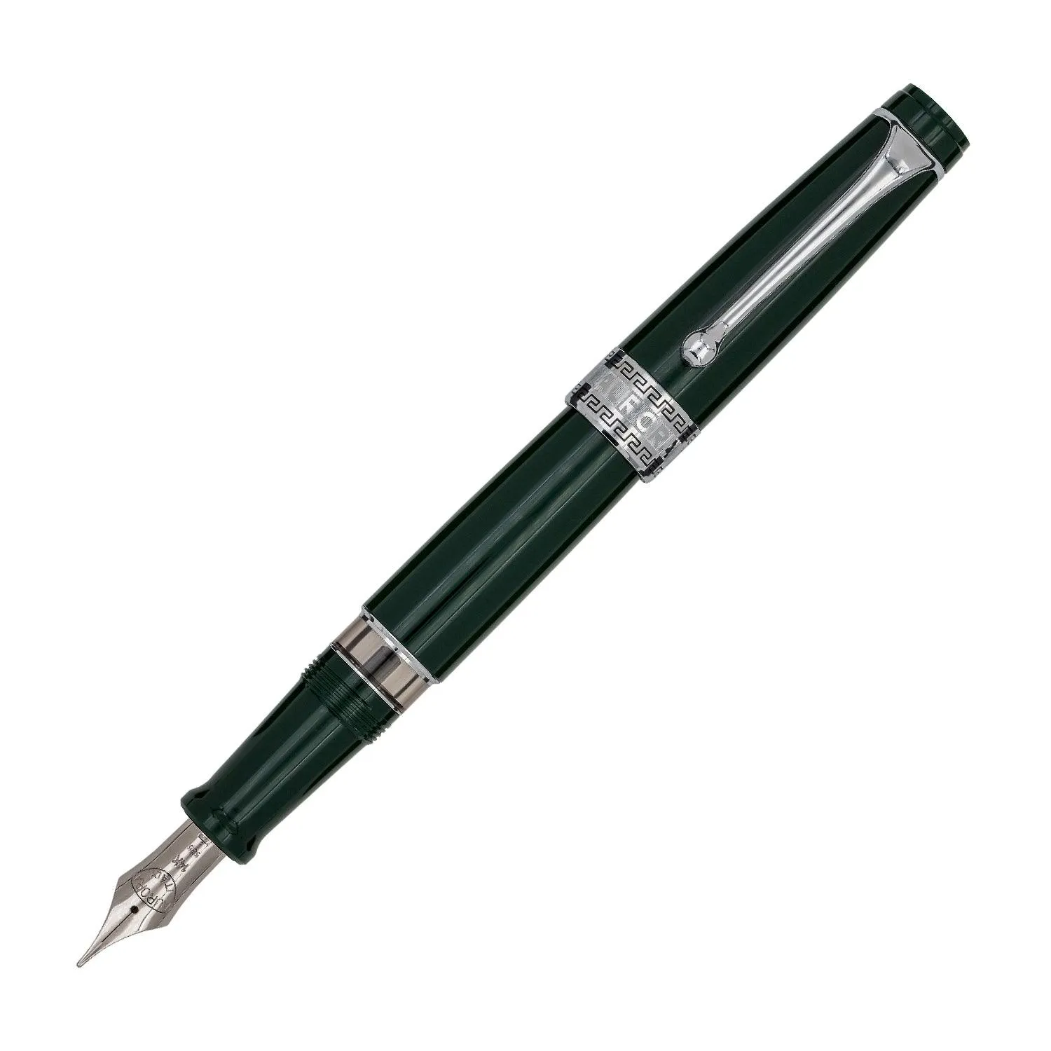 Optima Flex Founding Aurora Hood and Body in green resin chromed finishes 997-Vaff