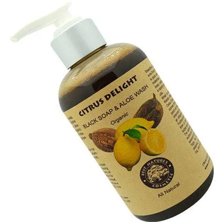 Organic Citrus Delight Face & Body Wash with