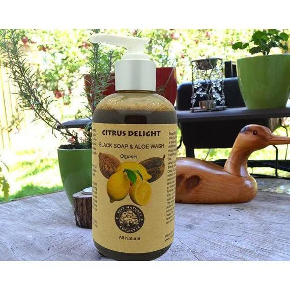 Organic Citrus Delight Face & Body Wash with