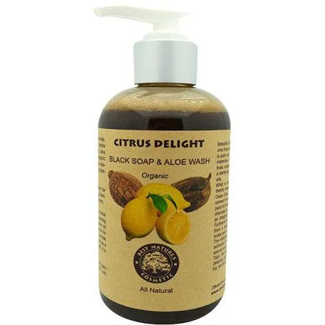 Organic Citrus Delight Face & Body Wash with