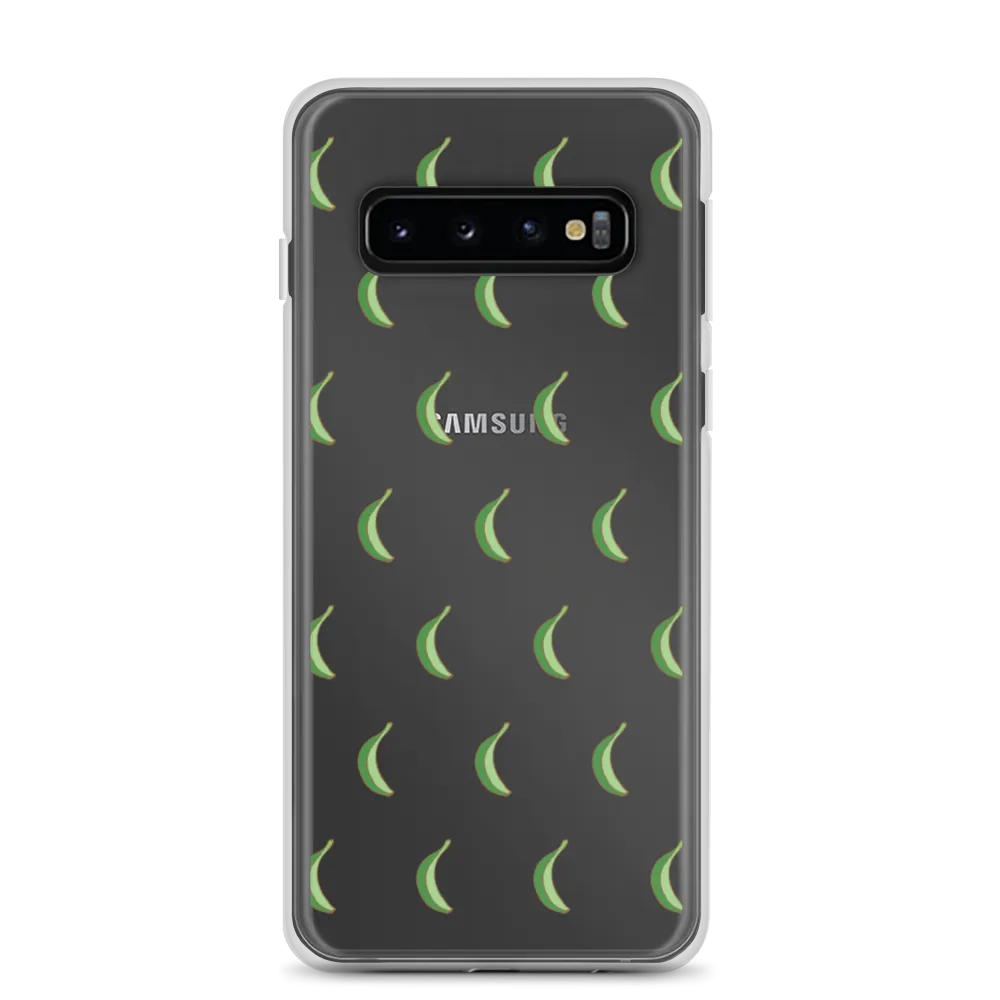 Platano All-Over Dominican Samsung Case (Transparent)
