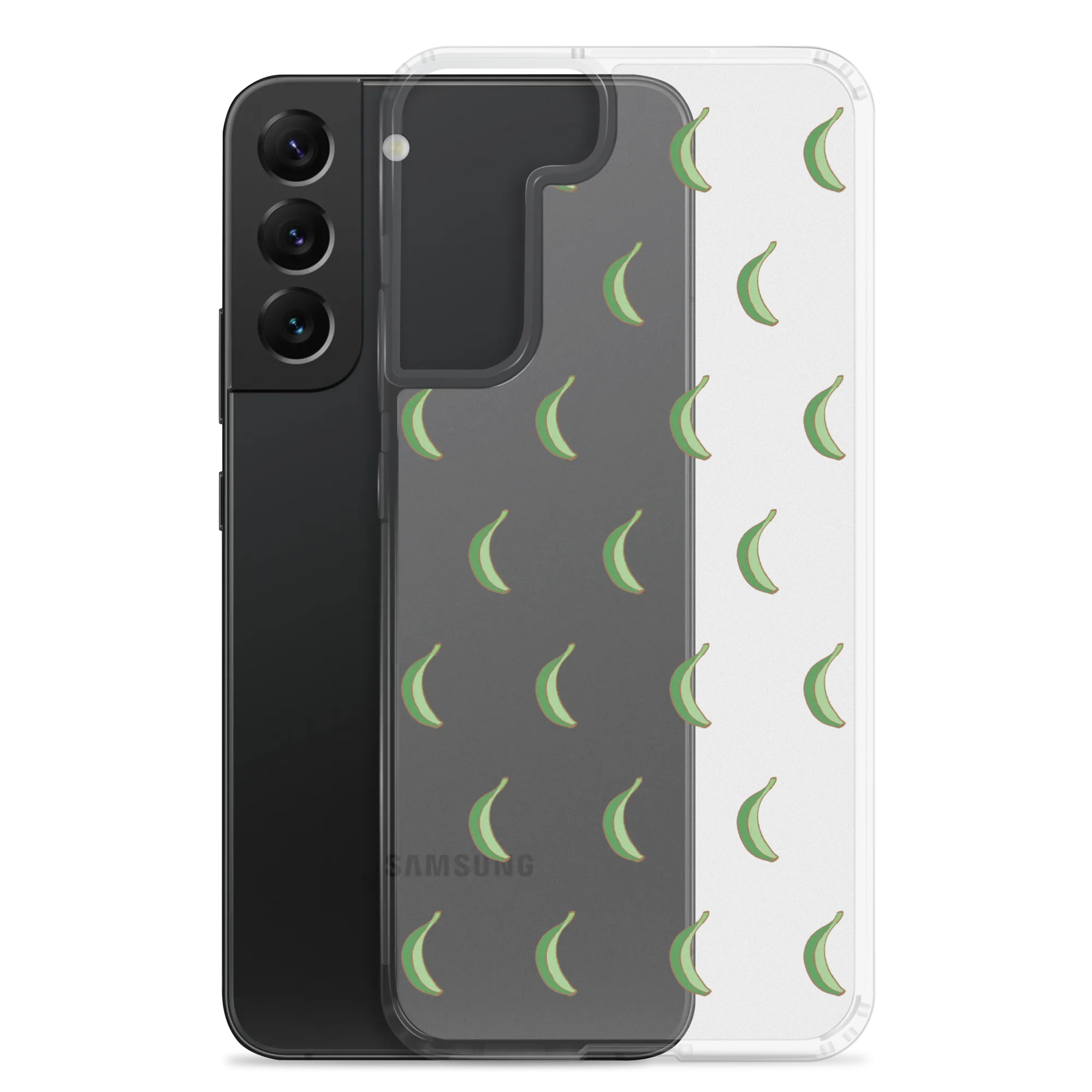 Platano All-Over Dominican Samsung Case (Transparent)