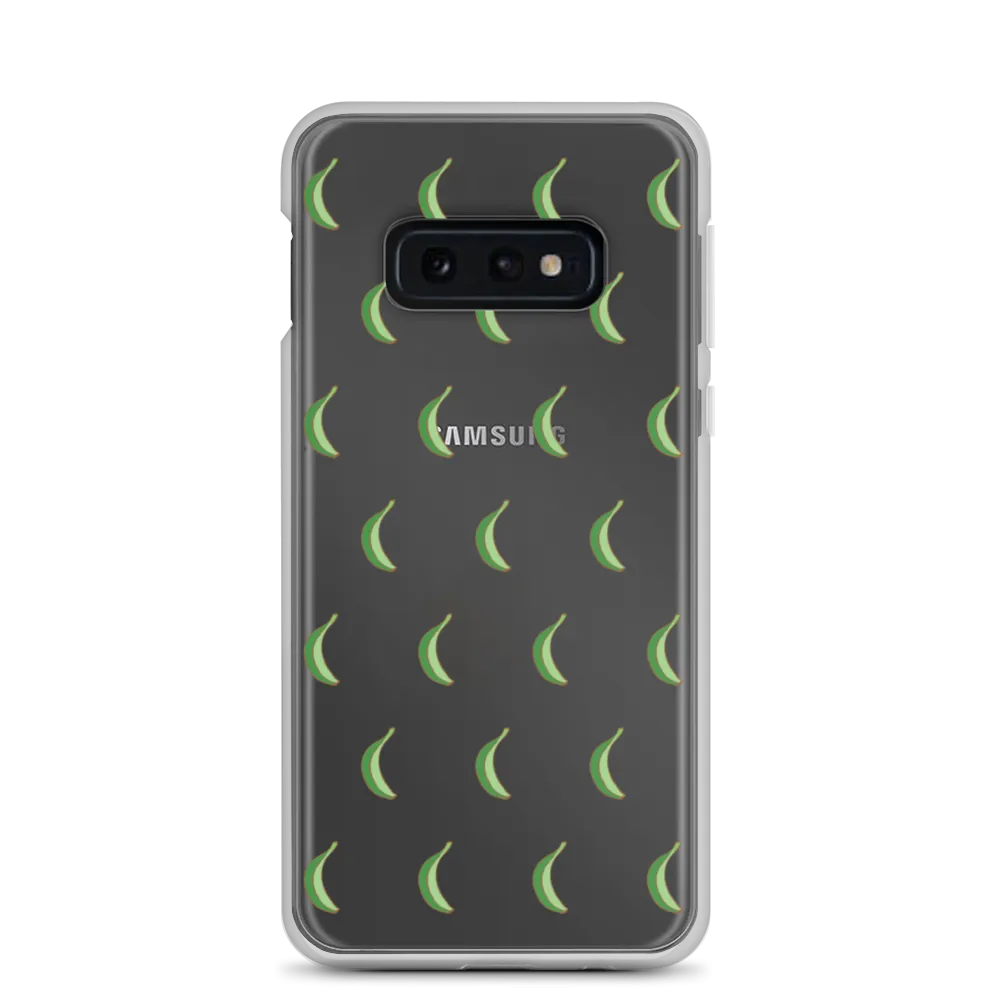 Platano All-Over Dominican Samsung Case (Transparent)