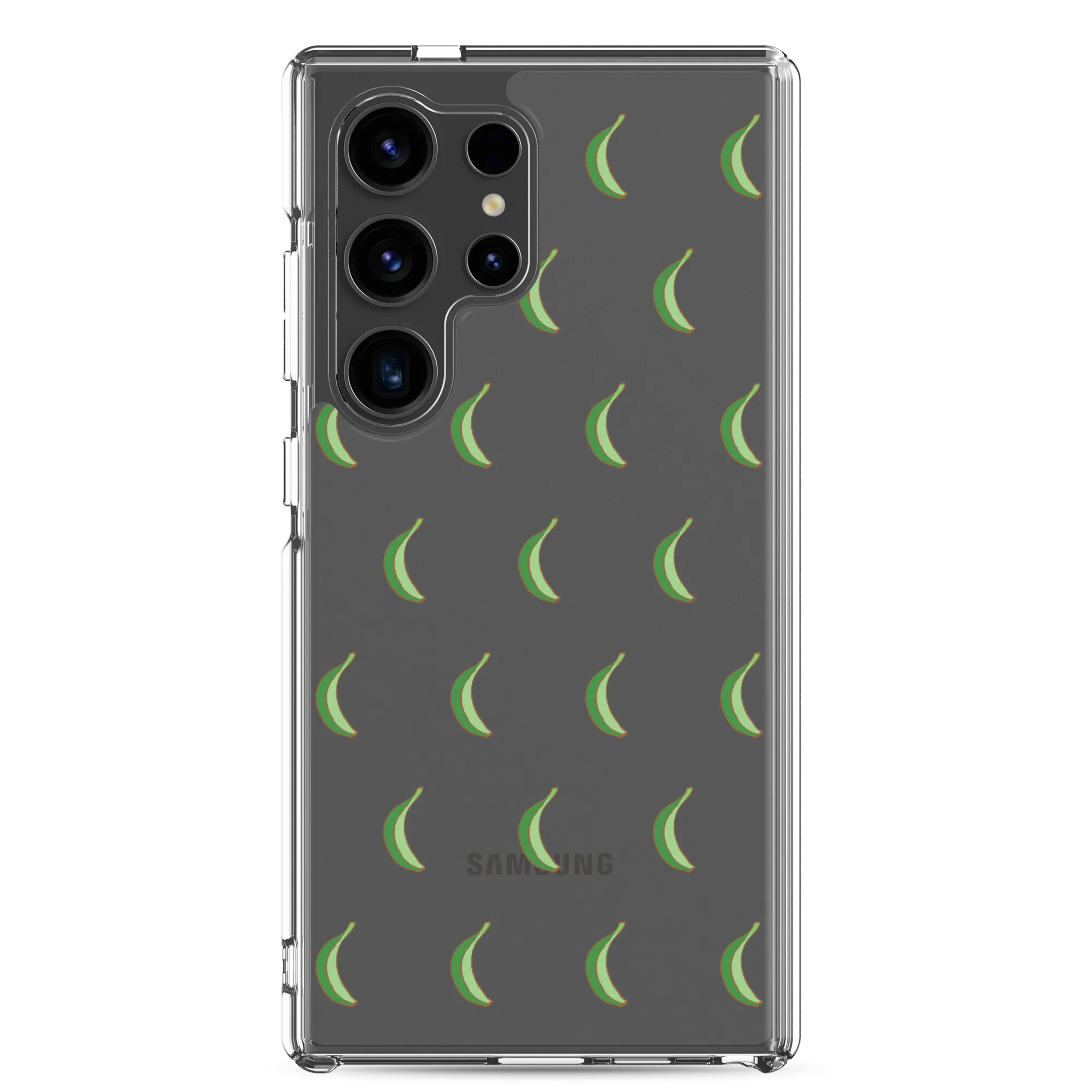 Platano All-Over Dominican Samsung Case (Transparent)