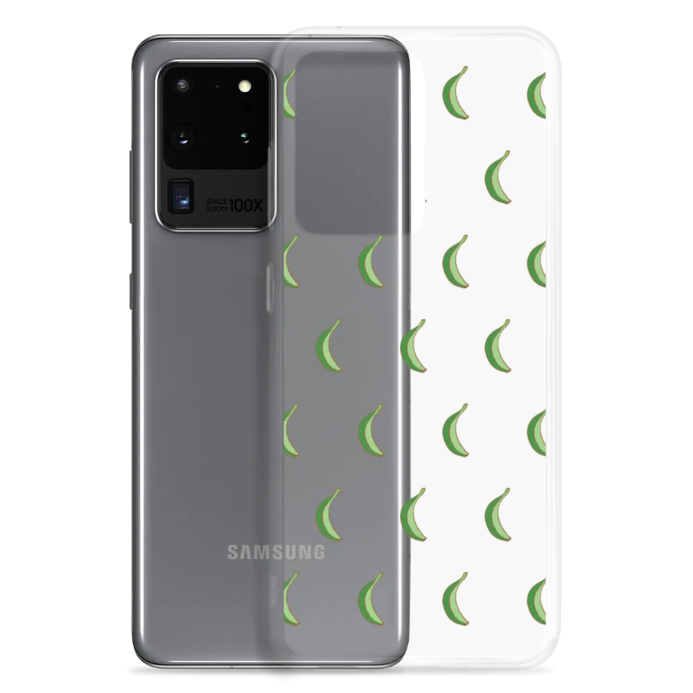 Platano All-Over Dominican Samsung Case (Transparent)