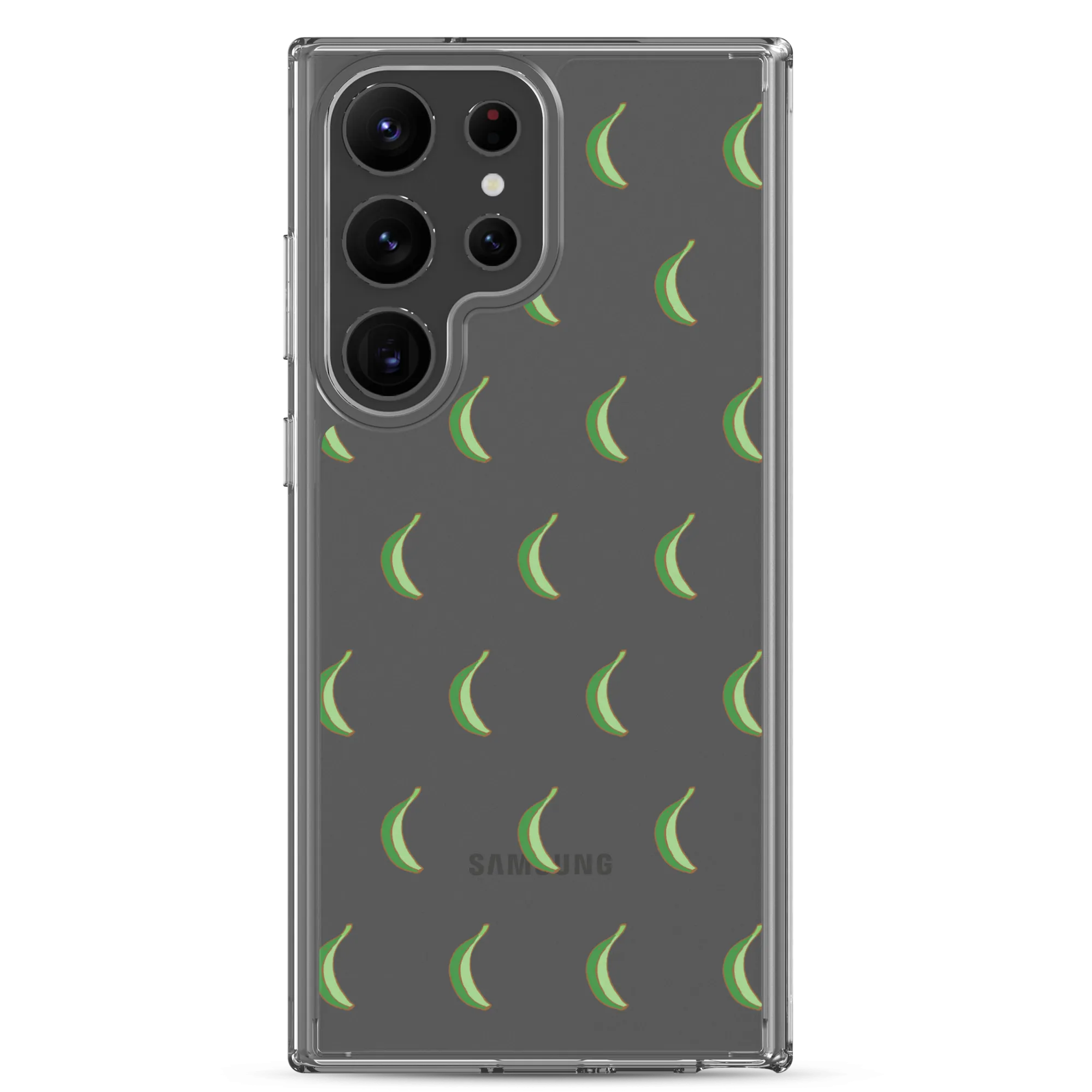 Platano All-Over Dominican Samsung Case (Transparent)