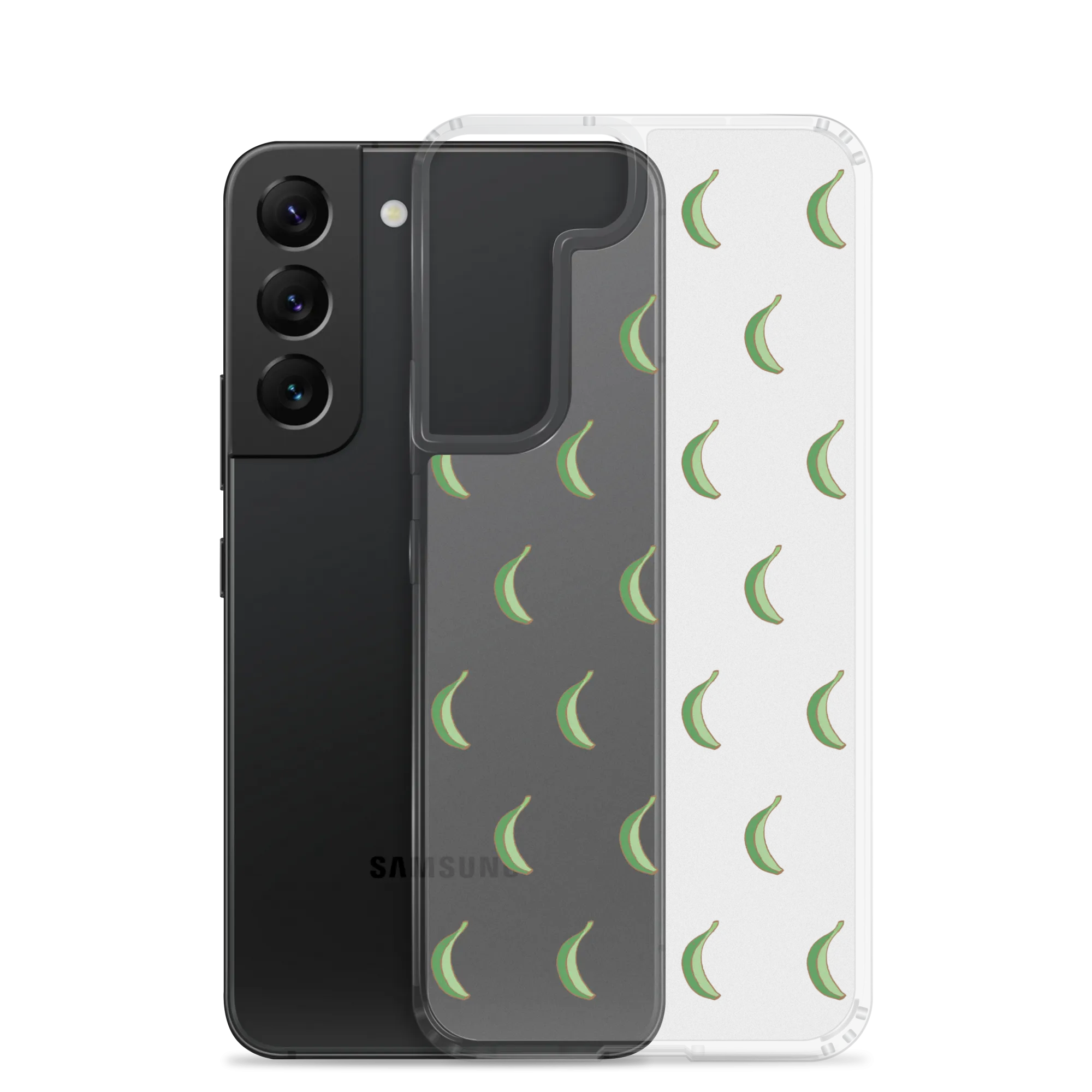 Platano All-Over Dominican Samsung Case (Transparent)
