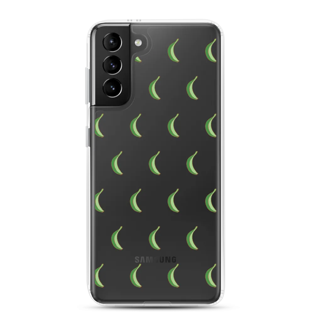 Platano All-Over Dominican Samsung Case (Transparent)