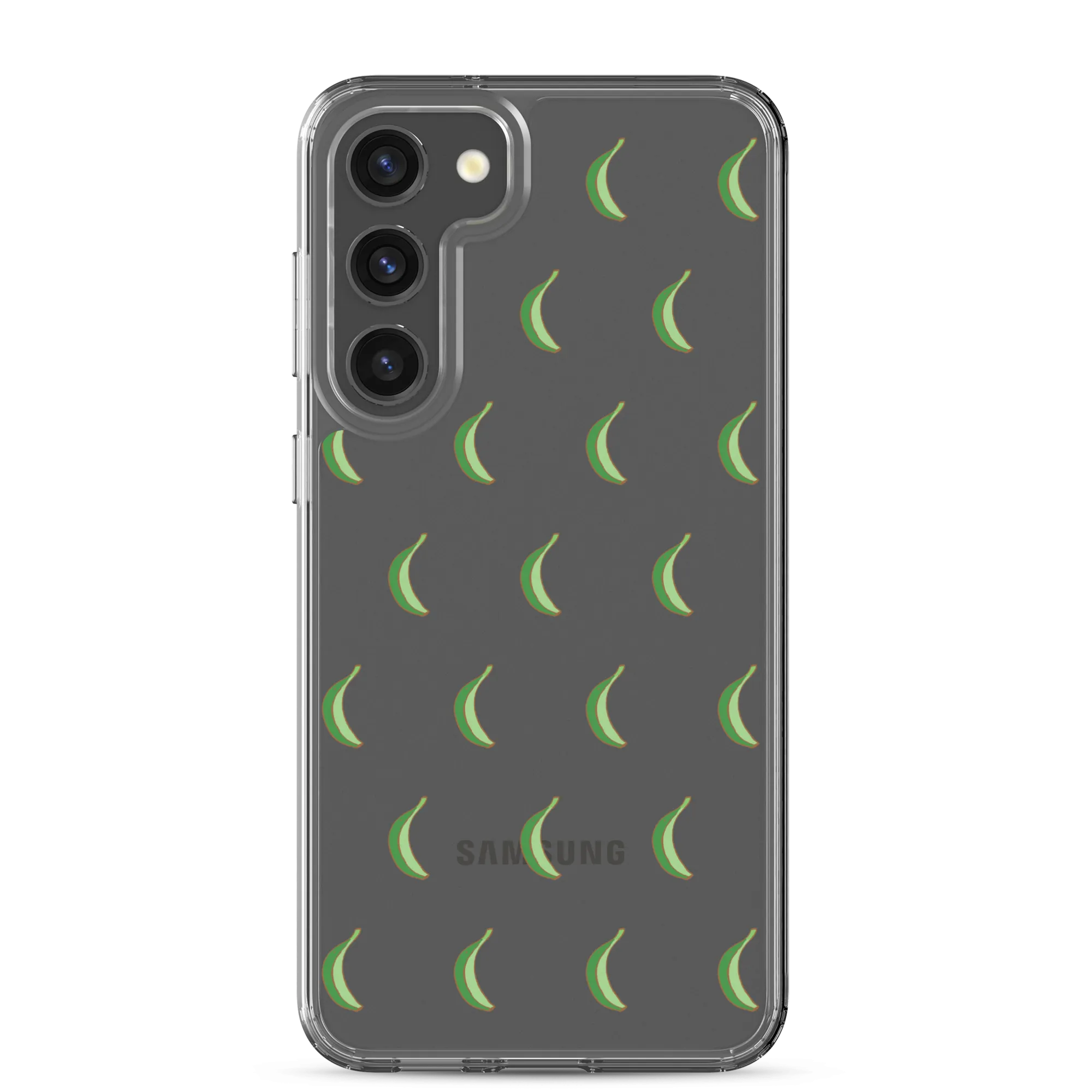 Platano All-Over Dominican Samsung Case (Transparent)