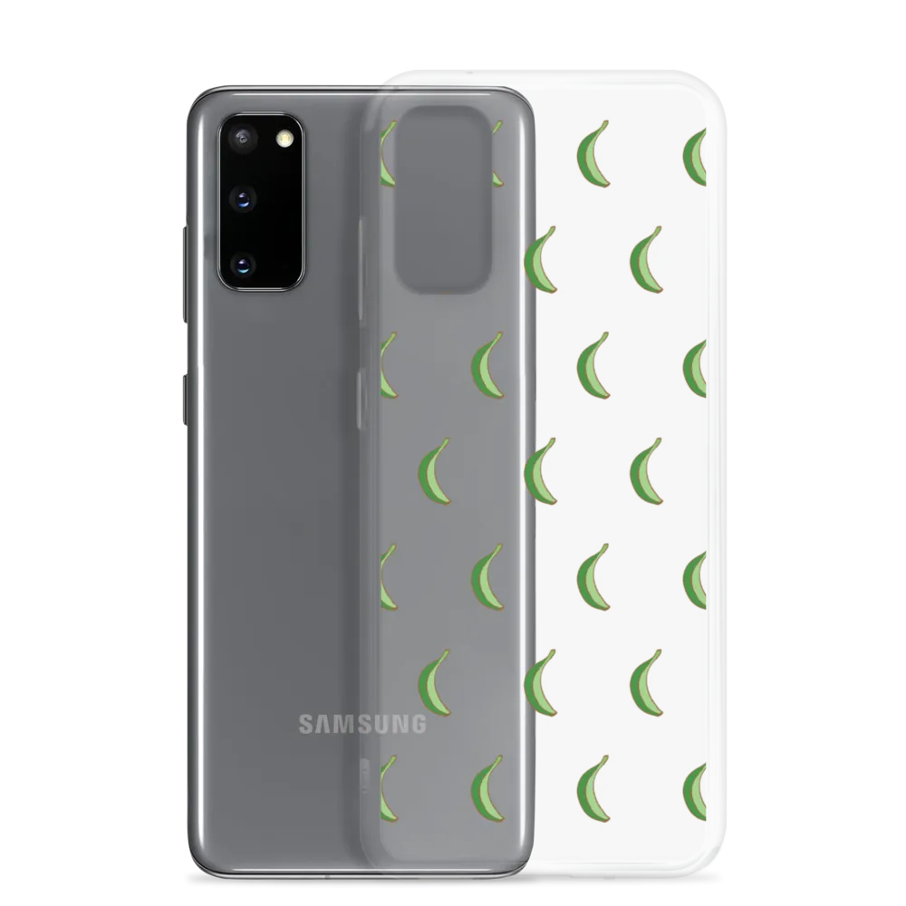 Platano All-Over Dominican Samsung Case (Transparent)